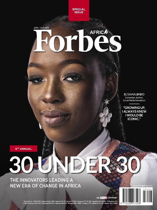 Title details for Forbes Africa by ABN Publishing Pty Ltd (trading as Forbes Africa) - Available